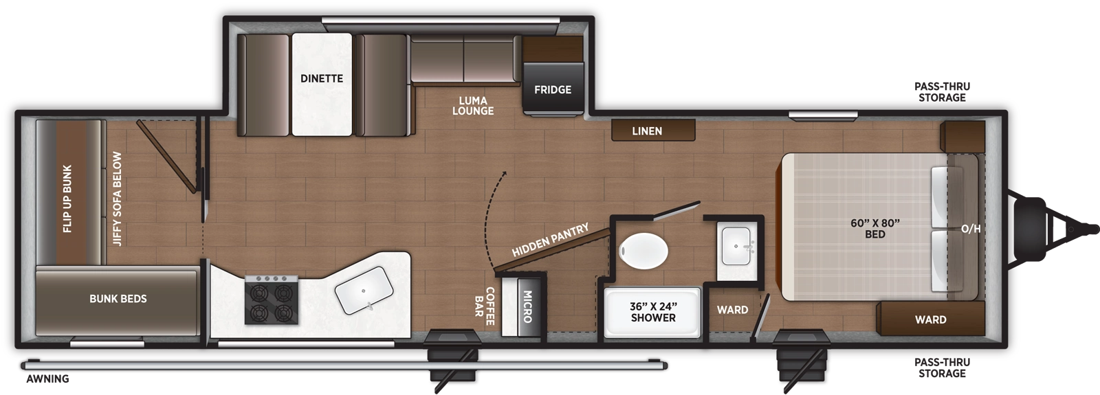 Airelume 285 Floorplan